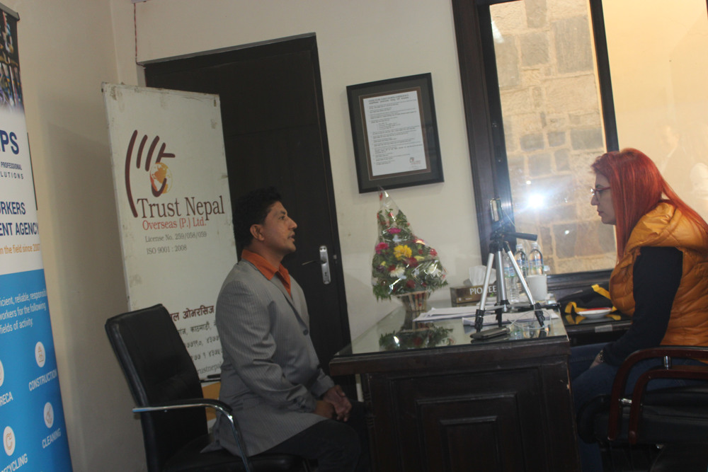 Deplasare pentru recrutare muncitori Nepal
