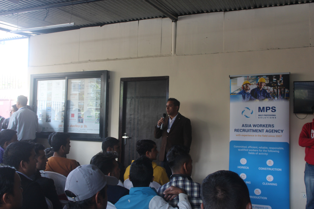 Deplasare pentru recrutare muncitori Nepal