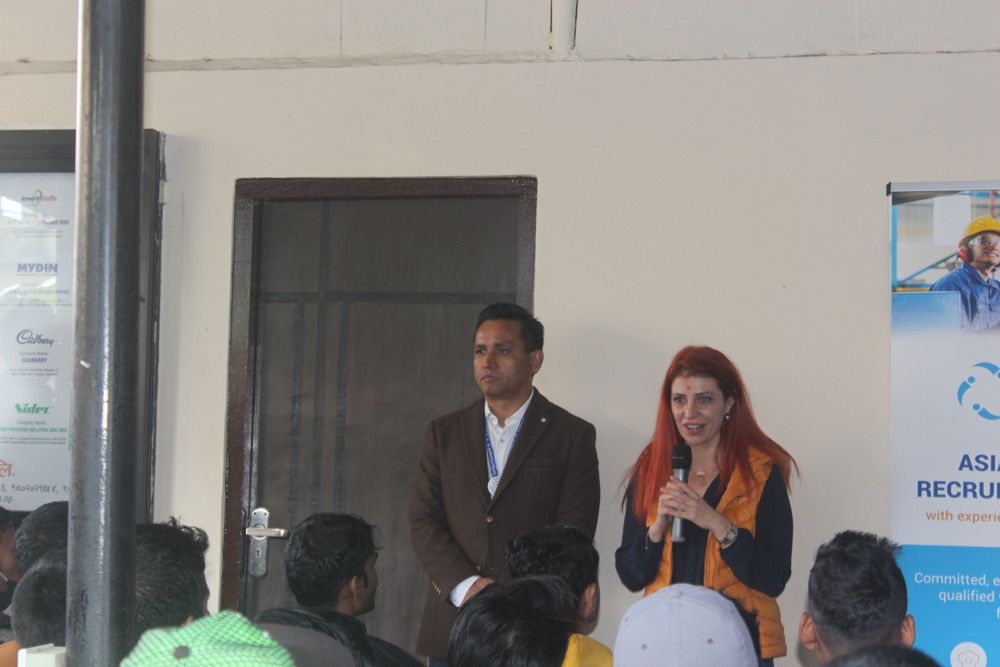 Deplasare pentru recrutare muncitori Nepal